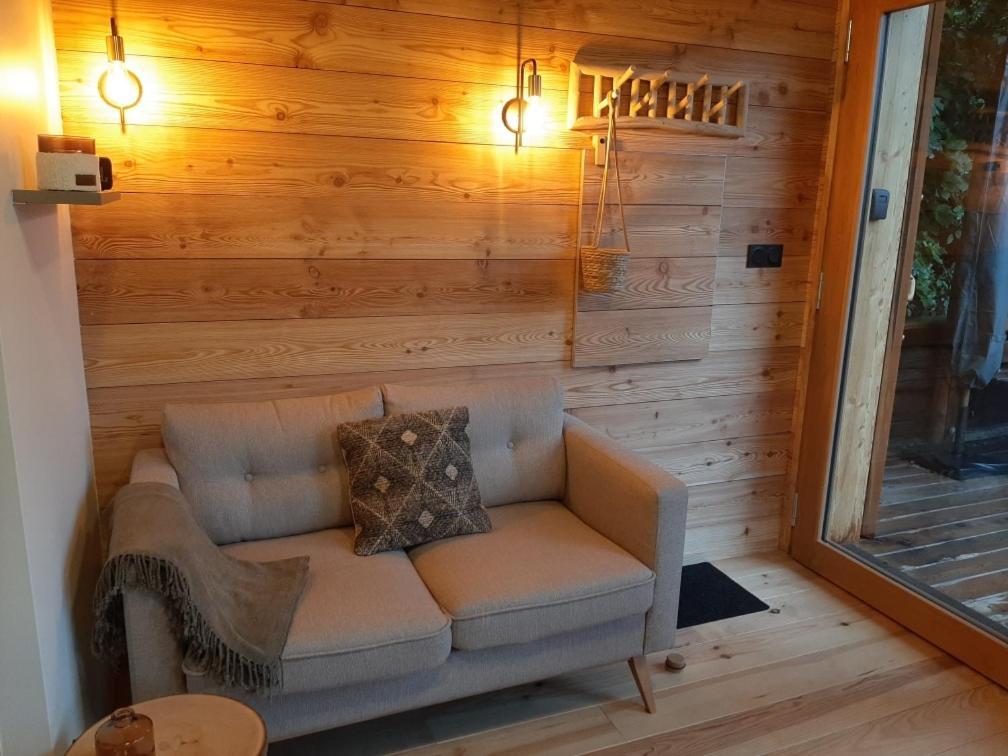 Petit Chalet Neuf Independant 2 Pers "La Cabane De Jean " Briançon Dış mekan fotoğraf