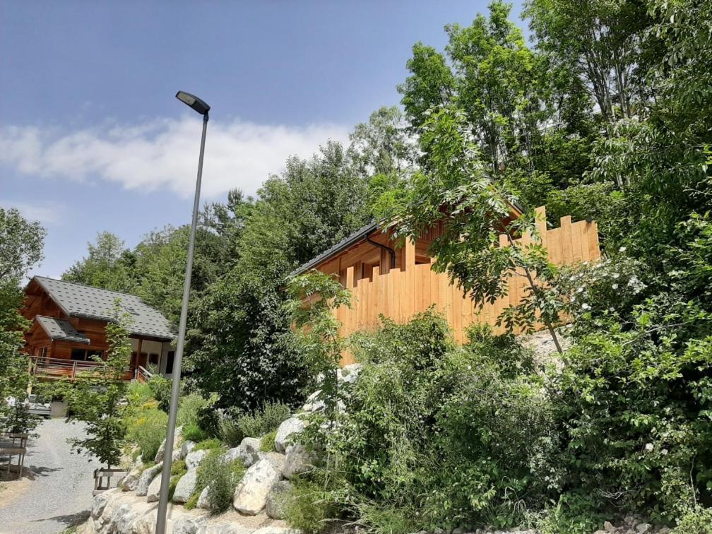 Petit Chalet Neuf Independant 2 Pers "La Cabane De Jean " Briançon Dış mekan fotoğraf