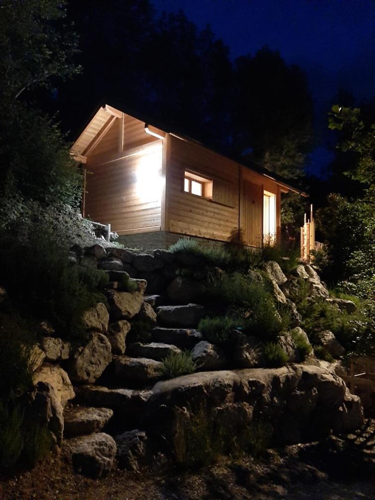 Petit Chalet Neuf Independant 2 Pers "La Cabane De Jean " Briançon Dış mekan fotoğraf