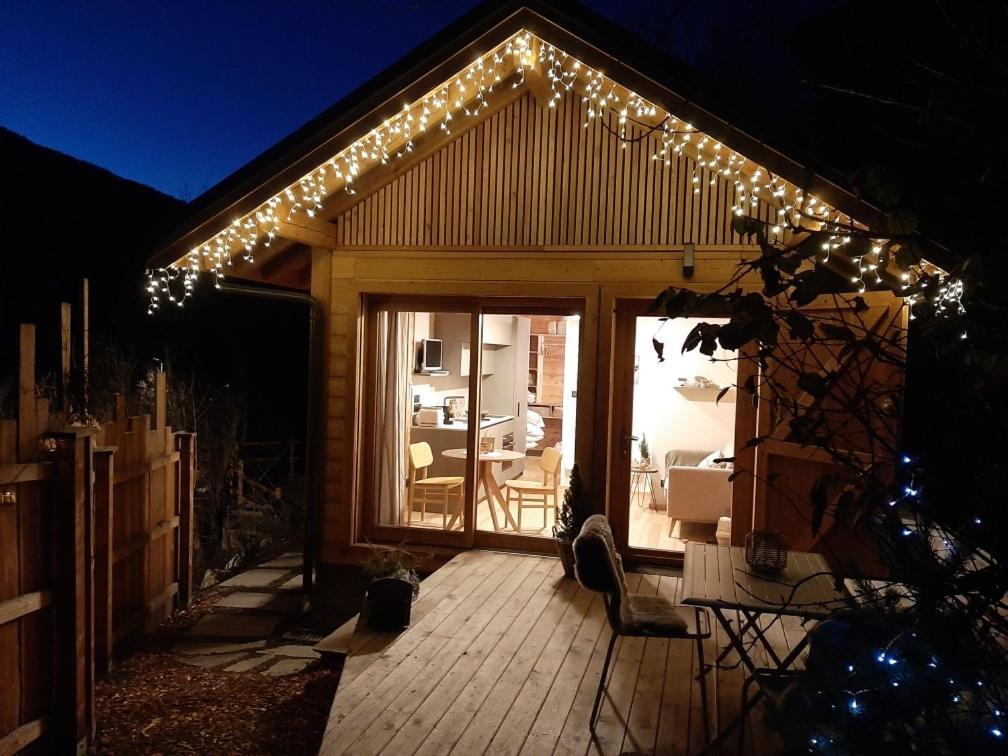 Petit Chalet Neuf Independant 2 Pers "La Cabane De Jean " Briançon Dış mekan fotoğraf