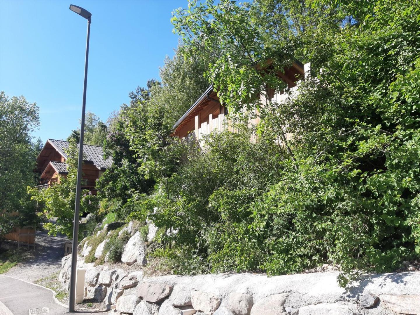 Petit Chalet Neuf Independant 2 Pers "La Cabane De Jean " Briançon Dış mekan fotoğraf